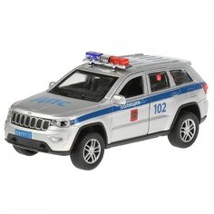 Модель машины Технопарк Jeep Grand Cherokee Trailhawk, Полиция, СНЕRОКЕЕ-12SLРОL-SL
