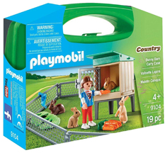 Игровой набор Playmobil Возьми с собой домик кролика 9104pm
