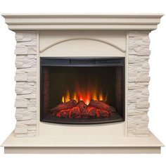 Электрокамин RealFlame Elford, белый дуб
