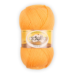 Вязание Пряжа ADELIA "LUCAS" 5 шт, в упак, цвет яр,желтый LUCAS-03, 218 м от Adelia