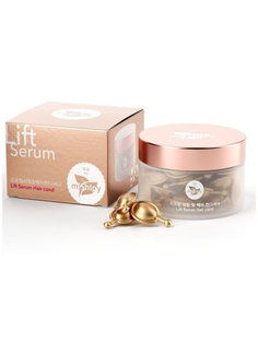 Сыворотка для волос miShipy Lift Serum Hair cond экстракт гриба линчжи и пиона 30 капсул