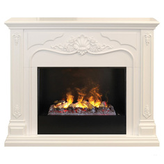 Электрокамин RealFlame Victoria 26 WT, белый