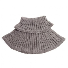 Шарф Чудо-кроха серый р.104-116