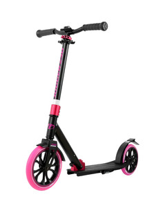 Самокат Tech Team Jogger 230 черно-розовый