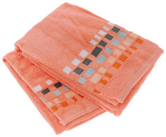 Банное полотенце, полотенце универсальное Toalla оранжевый