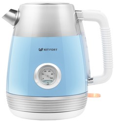 Чайник электрический Kitfort KT-633-4 White/Silver