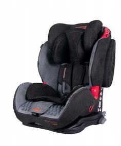 Автокресло Coletto Sportivo Isofix цв.черный гр.1/2/3