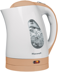 Чайник электрический Maxwell MW-1014 White/Beige