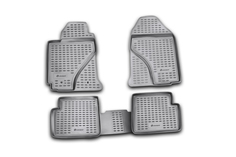 Коврики в салон TOYOTA Corolla 06/2002-2007, 4 шт. (полиуретан) Element