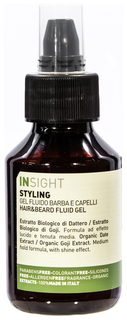 Гель-флюид для волос Insight Styling Hair Beard Fluid Gel 100 мл