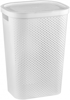 Корзина для белья INFINITY 59л белая Curver