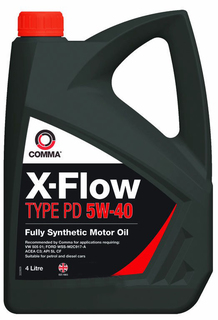 Моторное масло Comma x-Flow type pd 5W-40 4л