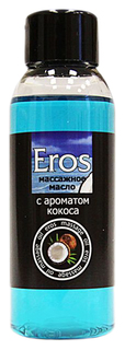 Массажное масло Биоритм Eros Tropic с ароматом кокоса 50 мл