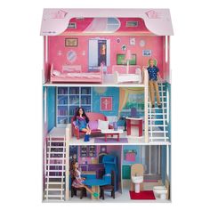 Кукольный домик Paremo вдохновение с мебелью