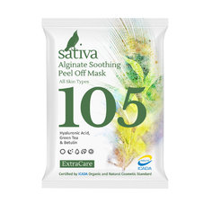 Маска альгинатная Sativa №105 успокаивающая 15г
