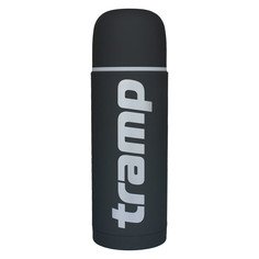 Термос Tramp "Soft Touch", 0,75 л, серый
