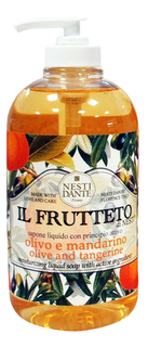 Жидкое мыло Il Frutteto Оливковое масло и мандарин 500 мл Nesti Dante