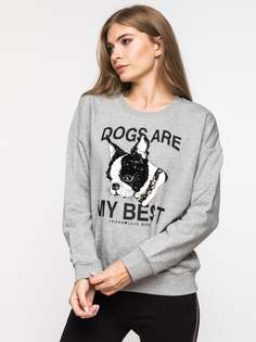 Толстовка женская DAIROS GD69300652 серая L