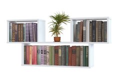 Настенная полка Hoff ПК-4, белый