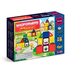 Магнитный конструктор Magformers 705007 WOW House set 28