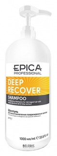 Шампунь Epica Professional Deep Recover для восстановления поврежденных волос 1000 мл