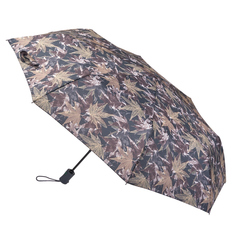 Зонт складной женский автоматический Fulton R348-3283 коричневый