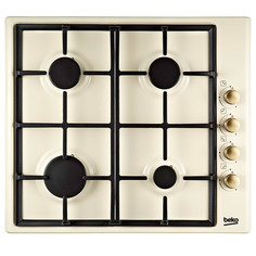 Встраиваемая варочная панель газовая Beko HIZG 64125 CR Beige
