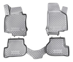 3D коврики в салон Element для Volkswagen Golf VI 04/2009- 4 шт; полиуретан NLC3D5126210kh