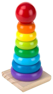 Набор игровой Melissa&Doug Радужная пирамидка 576M