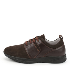 Полуботинки мужские quattrocomforto 140008 коричневые 41 RU