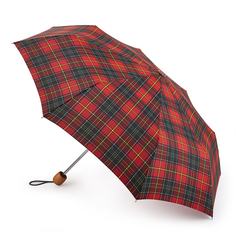 Зонт складной женский механический Fulton L450-3810 красный