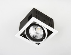Встраиваемый светильник Ambrella Light T811 BK/CH 12W 4200K