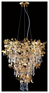 Люстра подвесная Crystal Lux Romeo SP10 Gold D600