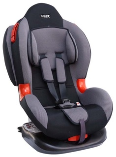 Автокресло Siger Кокон Isofix цв.серый гр.1/2