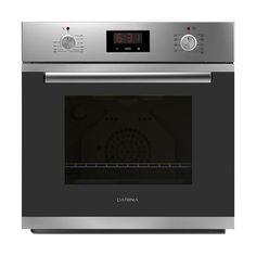 Встраиваемый электрический духовой шкаф Darina 1U5 BDE 112 708 X5 Silver/Black Дарина