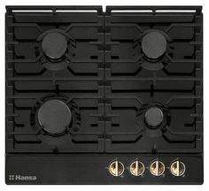 Встраиваемая варочная панель газовая Hansa BHGA 61059 Black
