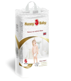 Подгузники Mommy Baby размер 6 13-23 кг 36 штук