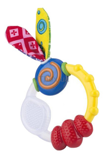 Прорезыватель классический Nuby Колечко с ушками