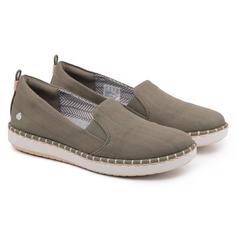 Слипоны женские Clarks Step Glow Slip зеленые 41 EU