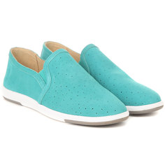 Слипоны женские Emu Australia Pemberton Suede зеленые 37 EU