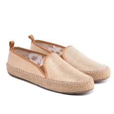 Эспадрильи женские Emu Australia Gum Metallic золотистые 40 EU