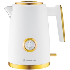Чайник электрический Brayer BR1018 White/Golden