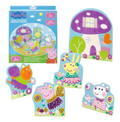 Аппликация из фольги Росмэн Свинка Пеппа Набор Peppa Pig