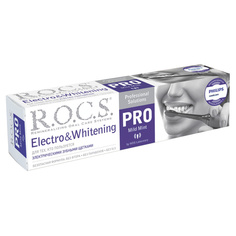 Зубная паста R.O.C.S. Electro & Whitening Mild Mint PRO 135 гр