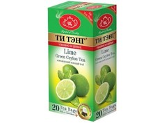 Чай зеленый в пакетиках для чашки Ти Тэнг Lime 20*2 г