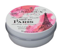 Массажная свеча Mystim Petits Joujoux Paris с ароматом ванили и сандала 33 г
