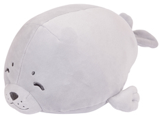 Мягкая игрушка Abtoys Морской котик серый 27 см