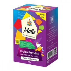 Чай Matis Цейлонский Рай черный с добавками 100 г