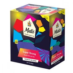 Чай Matis особо крепкий черный 100 пакетиков