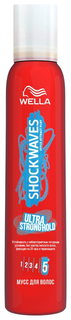 Мусс для волос Wella Shockwaves Ultra Strong Hold 200 мл
